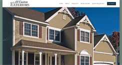 Desktop Screenshot of allcustomexteriors.com